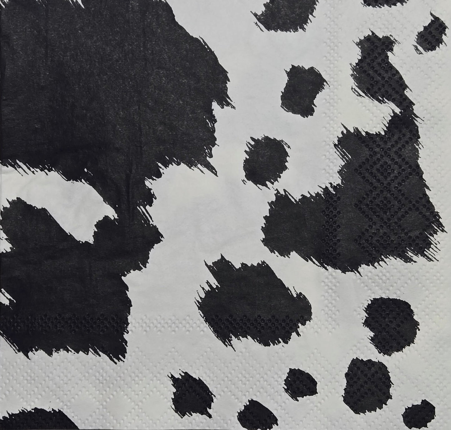 TWO Individual Paper Cocktail Decoupage Napkins - 2821 Nature's Animal Print