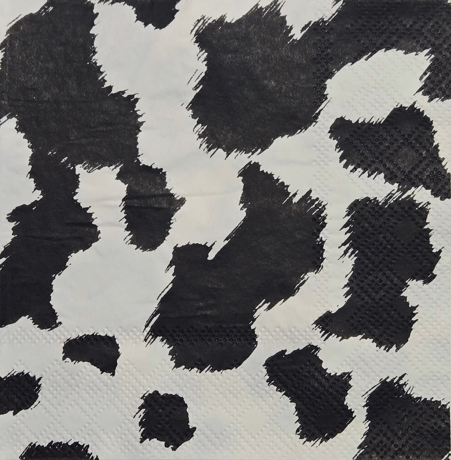 TWO Individual Paper Cocktail Decoupage Napkins - 2821 Nature's Animal Print