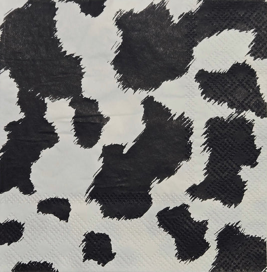 TWO Individual Paper Cocktail Decoupage Napkins - 2821 Nature's Animal Print