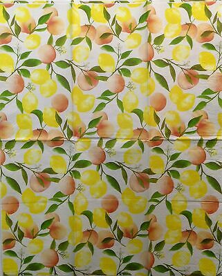 TWO Individual Paper Guest Decoupage Napkins - 1479 Peach Lemonade