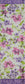 TWO Individual Paper Guest Decoupage Napkins- 2413 Purple Border Floral Blossoms