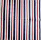 TWO Individual Paper Cocktail Decoupage Napkins- 2389 Patriotic Red Blue Stripes