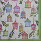 TWO Individual Paper Cocktail Decoupage Napkins - 2627 Lantern Birdcages