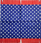 TWO Individual Paper Cocktail Decoupage Napkins- 2814 4th of July Stars w Fringe