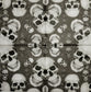 TWO Individual Paper Cocktail Decoupage Napkins - 2488 Halloween Skull Invasion