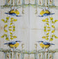 TWO Individual Paper Lunch Decoupage Napkins - 2407 Kantori Cream Perched Bird