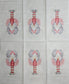 TWO Individual Paper Guest Decoupage Napkins - 2384 Patriotic American Lobster