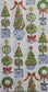 TWO Individual Paper Guest Decoupage Napkins - 2589 Christmas Green Decor