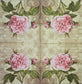 TWO Individual Paper Lunch Decoupage Napkins - 2796 Vintage Rose with Buds