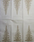 TWO Individual Paper Guest Decoupage Napkins - 2539 Peace on Earth Beige Tree