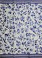 TWO Individual Paper Guest Decoupage Napkins - 2414 Blue Floral Excellence