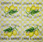 TWO Individual Paper Cocktail Decoupage Napkins - 2449 Sweet Lemon Farm Market