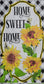 TWO Individual Paper Guest Decoupage Napkins - 2419 Home Sweet Home w Sunflower