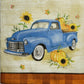 TWO Individual Paper Lunch Decoupage Napkins - 2510 Blue Harvest Truck