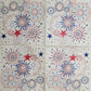 TWO Individual Paper Cocktail Decoupage Napkins - 2392 Red White Blue Fireworks