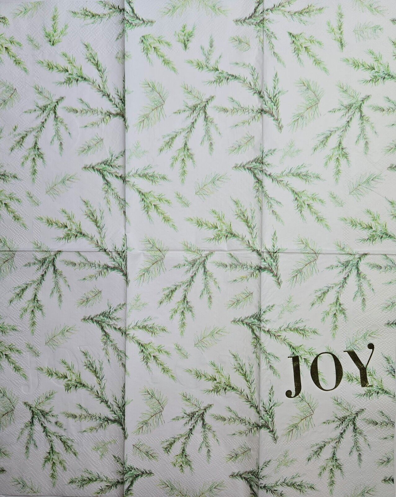 TWO Individual Paper Guest Decoupage Napkins - 2590 Christmas Winter Joy