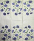 TWO Individual Paper Guest Decoupage Napkins - 2602 Blue Spring Flowers