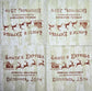 TWO Individual Paper Lunch Decoupage Napkins - 2596 Santa's Express