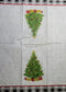 TWO Individual Paper Guest Decoupage Napkins - 2535 Plaid Christmas Tree