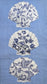 TWO Individual Paper Guest Decoupage Napkins - 2619 Blue Blue Shells