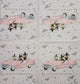 TWO Individual Paper Cocktail Decoupage Napkins - 2451 Totally Witchin Pink