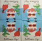 TWO Individual Paper Cocktail Decoupage Napkins - 2552 Christmas Bottoms Up