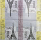 TWO Individual Paper Lunch Decoupage Napkins - 2437 Paris Artistique