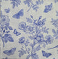 TWO Individual Paper Cocktail Decoupage Napkins - 2607 Spring's Shade of Blue