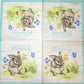 TWO Individual Paper Lunch Decoupage Napkins - 2337 Easter Blessings Bunny