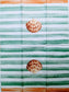 TWO Individual Paper Guest Decoupage Napkins - Sea Shell Foam Stripes Beach 1311