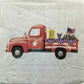 TWO Individual Paper Cocktail Decoupage Napkins - 1391 Americana Truck with Dogs