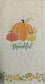 TWO Individual Paper Guest Decoupage Napkins- Thankful Harvest Pumpkins 1077