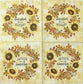 TWO Individual Paper Cocktail Decoupage Napkins - 1670 Grateful Hearts Wreath