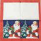 TWO Individual Paper Cocktail Decoupage Napkins - 1676 Santa Gift