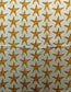 TWO Individual Paper Guest Decoupage Napkins - 1472 Gold Starfish