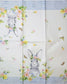 TWO Individual Paper Guest Decoupage Napkins - 2313 Floral Bunny and Butterflies