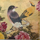 TWO Individual Paper Lunch Decoupage Napkins - 1364 Bird Floral Retreat