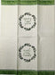 TWO Individual Paper Guest Decoupage Napkins - 1648 Wash Hands Wreath