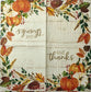 TWO Individual Paper Lunch Decoupage Napkins - 1610 Autumn Give Thanks