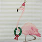 TWO Individual Paper Cocktail Decoupage Napkins - 2283 Christmas Flamingo