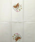 TWO Individual Paper Guest Decoupage Napkins - 1901 Floral Spring Bunny Rabbit