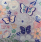 TWO Individual Paper Cocktail Decoupage Napkins - 1921 Flutter Butterflies