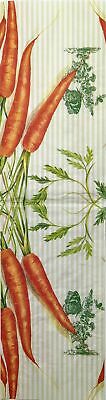 TWO Individual Paper Guest Decoupage Napkins - 1868 Carrot Harvest