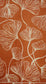 TWO Individual Paper Guest Decoupage Napkins - 2116 Orange Graceful Ginkgos