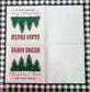 TWO Individual Paper Lunch Decoupage Napkins - 2146 Farm Fresh Christmas Trees