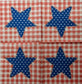 TWO Individual Paper Cocktail Decoupage Napkins- Patchwork American Star 1295