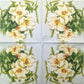 TWO Individual Paper Lunch Decoupage Napkins - Lily Bunch Serene Green 1200