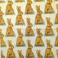 TWO Individual Paper Lunch Decoupage Napkins - 1876 Bunny Poses