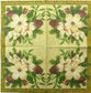 TWO Individual Paper Lunch Decoupage Napkins - Floral Holiday Display 1201