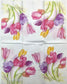 TWO Individual Paper Guest Decoupage Napkins- Tulip Season Spring 1168